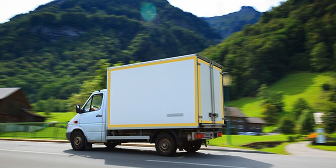 an image of a vehicle using 3M reflective conspicuity tape
