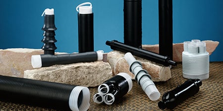 image of 3M cable splices and terminations  image of 3M Fire Barrier products
