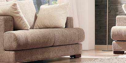 A close-up of a couch
