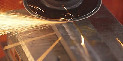 image of weld grinding
