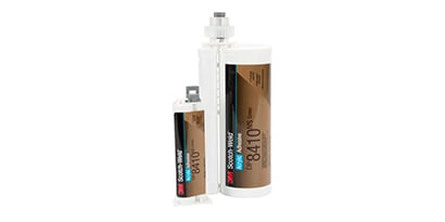 3M Scotch Weld acrylic adhesive tubes for engineered plastic bonding

