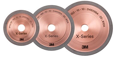 3M X-Series grinding wheels
