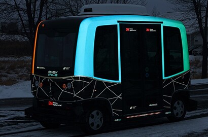 Autonomous shuttle hits the Minnesota streets to test cold-weather ...
