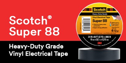 3M Super 88 Vinyl Electrical Tape product image
