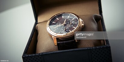 A watch in a box
