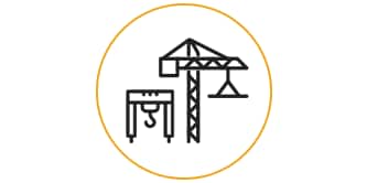 Fall protection is needed when working with overhead cranes
