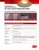 3M™ Trizact™ Diamond Polishing Wheel 685DC Flyer