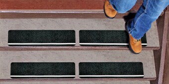 Floor with 3M Safety Walk in use
