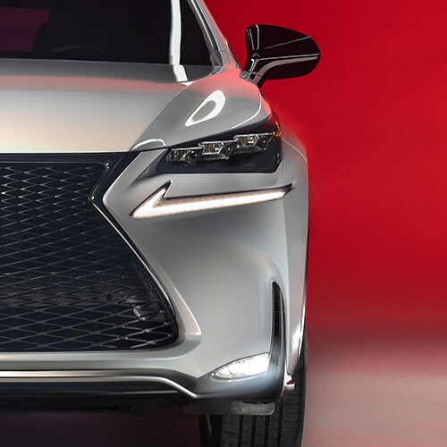 Detail of suv front bumper paint protection film