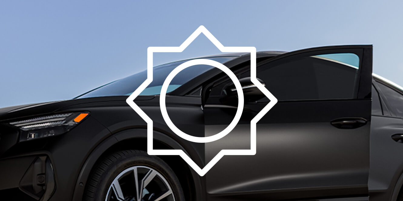 Tinted car windows