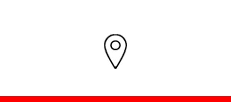 Location pinpoint icon on white background
