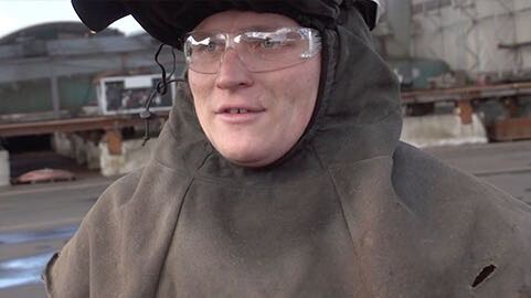 Jake-Martin.jpg  Image Alt Text (Required if Image Used): Video of Jake Martin, Greenbrier welder