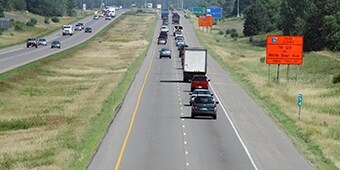 understand the importance of early-recognition visibility in temporary traffic control zone layouts

