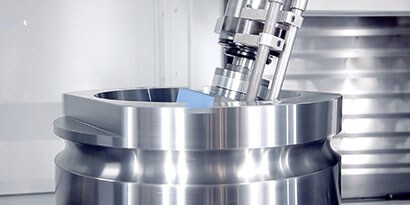 ID grinding with conventional grinding wheel
