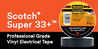 3M Super 33 Vinyl Electrical Tape product image
