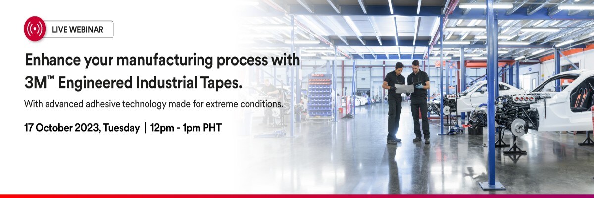 3M Products for Heavy Industrial Markets and Manufacturing
