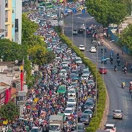 road safety challenges: traffic congestion, limited spaces, resources and more