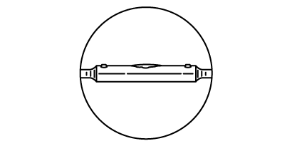 Low Voltage Cold-Shrink Splices illustration in a circle
