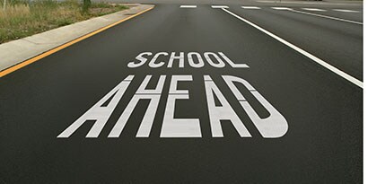 school zone signs for traffic control 