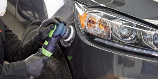 Video showing spot repair performed with the 1-Step Paint Finishing System.
