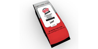 close-up of a package
