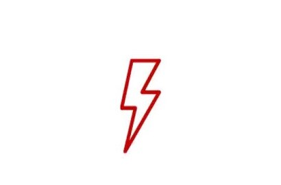 Icon of an electric bolt 
