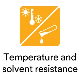 Temperature And Solvent Resistance