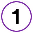 icon of the number 1
