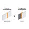 Graphic showing common joining method and strengthened joining method