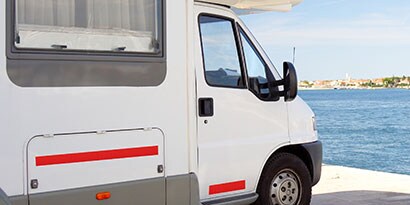 increase the visibility and safety of your vehicles with 3M red and white reflective tape

