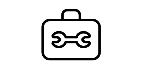 An icon showing easy to maintain floors
