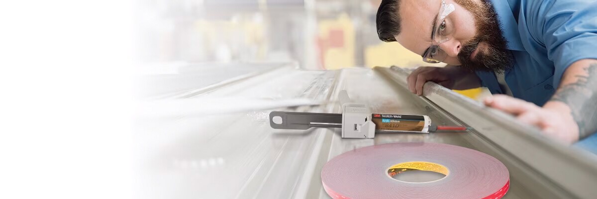 Look to 3M for solutions to your bonding and adhering assembly challenges
