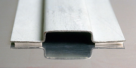  Stiffener applied to panel
