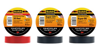image of 3M premium electrical tape for different electrical solutions

