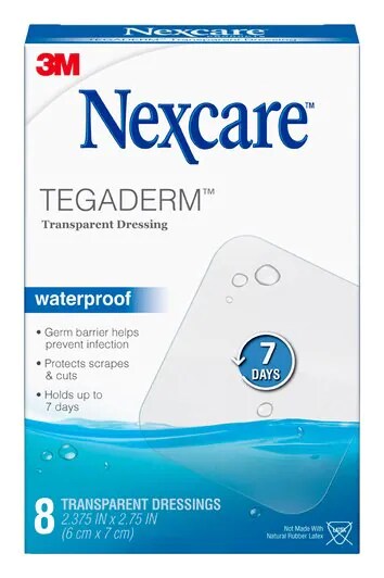 Nexcare™ Tegaderm™ Absolute Waterproof Transparent Dressing
