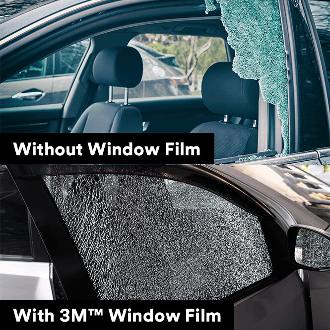 Shatterproof car window film