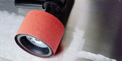 image of a finishing abrasive
