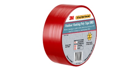 Image of a roll of 3M™ Outdoor Masking Poly Tape 5903
